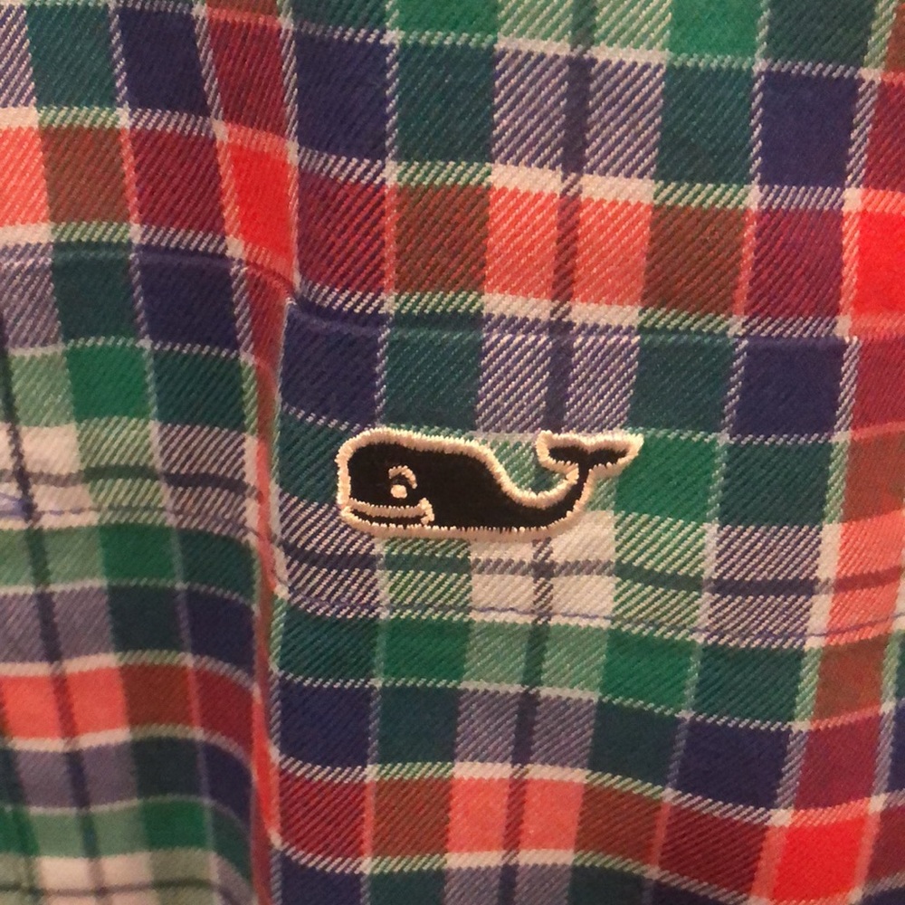 Vineyard Vines Button Up Shirt XXL - Picture 3 of 5